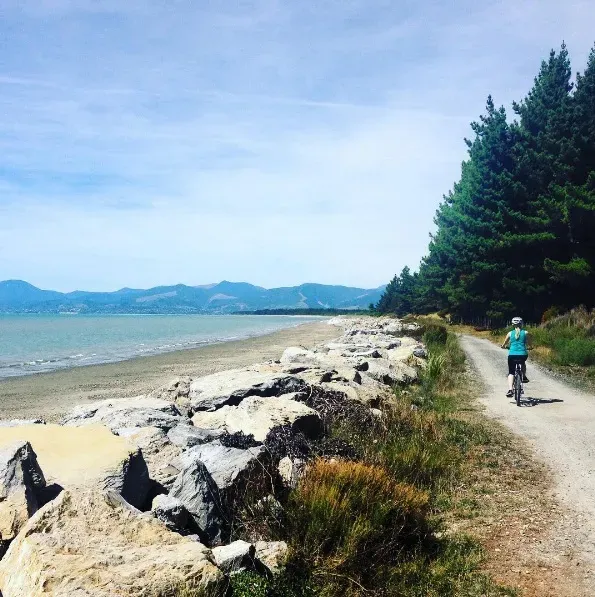 Biking in new zealand